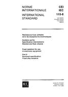 IEC 60115-8 Ed. 1.0 b:1989