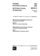 IEC 60151-1 Ed. 1.0 b