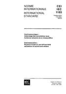 IEC 61183 Ed. 1.0 b