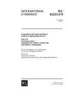 IEC 61223-2-9 Ed. 1.0 en