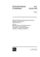 IEC 61162-420 Ed. 1.0 en