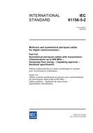 IEC 61156-5-2 Ed. 1.0 en