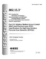IEEE 802.15.3-2003 IEEE 802.15.3-2003