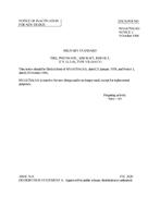MIL MS14170A Notice 2 - Inactivation