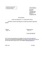 MIL MS15534A Notice 2 - Inactivation