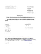 MIL MS15535K Notice 2 - Inactivation
