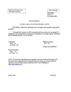 MIL MS17815B Notice 1 - Inactivation