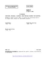 MIL MS18011A Notice 1 - Inactivation
