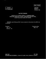 MIL MS21295A Notice 1 - Validation