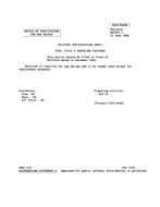 MIL MS21323A Notice 1 - Inactivation