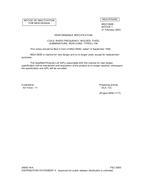 MIL MS21390D Notice 1 - Inactivation
