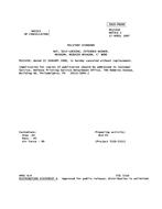 MIL MS21450 Notice 1 - Cancellation