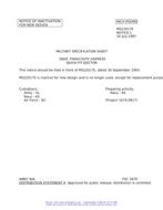 MIL MS22017E Notice 1 - Inactivation