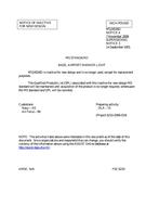 MIL MS24526D Notice 4 - Inactivation