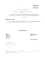 MIL MS3108D Amendment 1