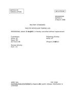 MIL MS500004A Notice 1 - Cancellation