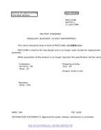 MIL MS51318B Notice 1 - Inactivation