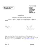 MIL MS51319B Notice 2 - Inactivation
