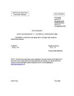MIL MS51608A Notice 2 - Inactivation