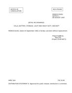 MIL MS90321S Notice 1 - Cancellation