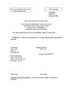 MIL MS90539C Notice 1 - Inactivation
