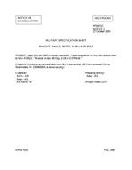 MIL MS9231C Notice 1 - Cancellation