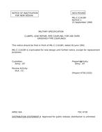 MIL MIL-C-11418H Notice 1 - Inactivation