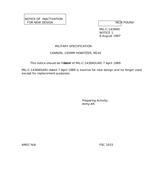 MIL MIL-C-14384D Notice 1 - Inactivation