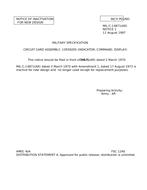 MIL MIL-C-14871 Notice 1 - Inactivation