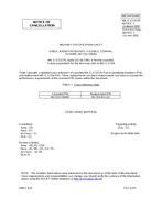 MIL MIL-C-17/157A Notice 3 - Cancellation