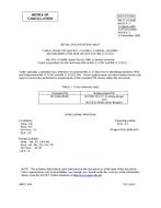 MIL MIL-C-17/160B Notice 3 - Cancellation