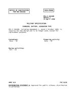 MIL MIL-C-18438B Notice 2 - Inactivation