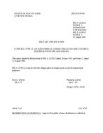 MIL MIL-C-22263/2 Notice 2 - Inactivation