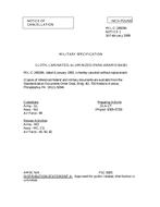 MIL MIL-C-24929A Notice 1 - Cancellation
