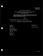 MIL MIL-C-25/3E Amendment 1