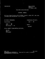 MIL MIL-C-2592A Notice 1 - Validation