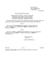 MIL MIL-C-29600/20 Amendment 1
