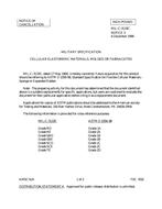 MIL MIL-C-3133C Notice 3 - Cancellation