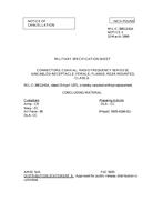 MIL MIL-C-39012/41A Notice 2 - Cancellation