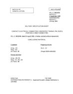 MIL MIL-C-39029/96 Notice 2 - Cancellation