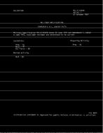 MIL MIL-C-43476 Notice 1 - Validation