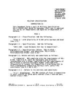 MIL MIL-C-45010A Amendment 5