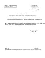 MIL MIL-C-46344A Notice 1 - Inactivation