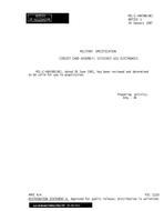 MIL MIL-C-48458B Notice 1 - Validation