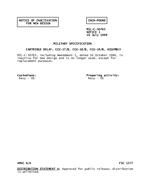 MIL MIL-C-50765 Notice 1 - Inactivation