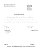 MIL MIL-C-52788B Notice 3 - Inactivation