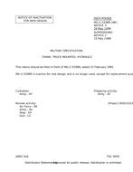 MIL MIL-C-52989 Notice 3 - Inactivation