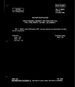 MIL MIL-C-5809/1 Notice 1 - Validation
