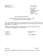 MIL MIL-C-5809/1 Notice 2 - Cancellation