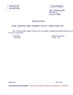 MIL MIL-C-60021A Notice 1 - Validation